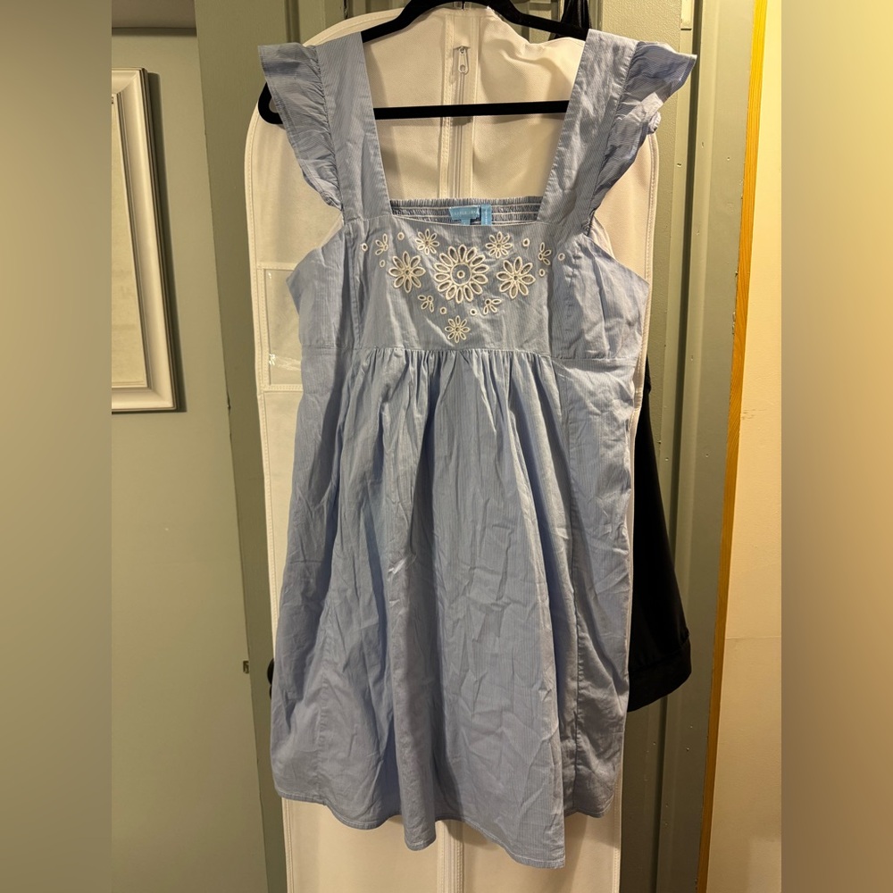 Draper James Seersucker mini dress